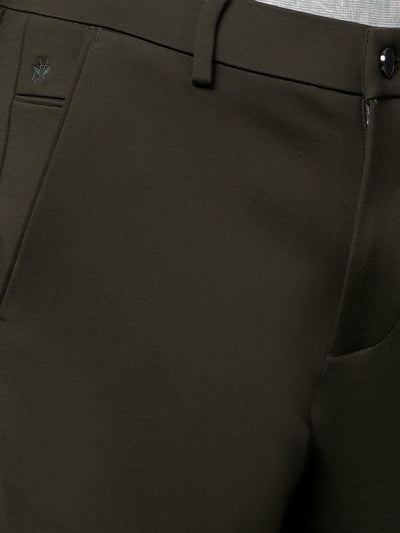 Monochrome Olive Slim Trousers
