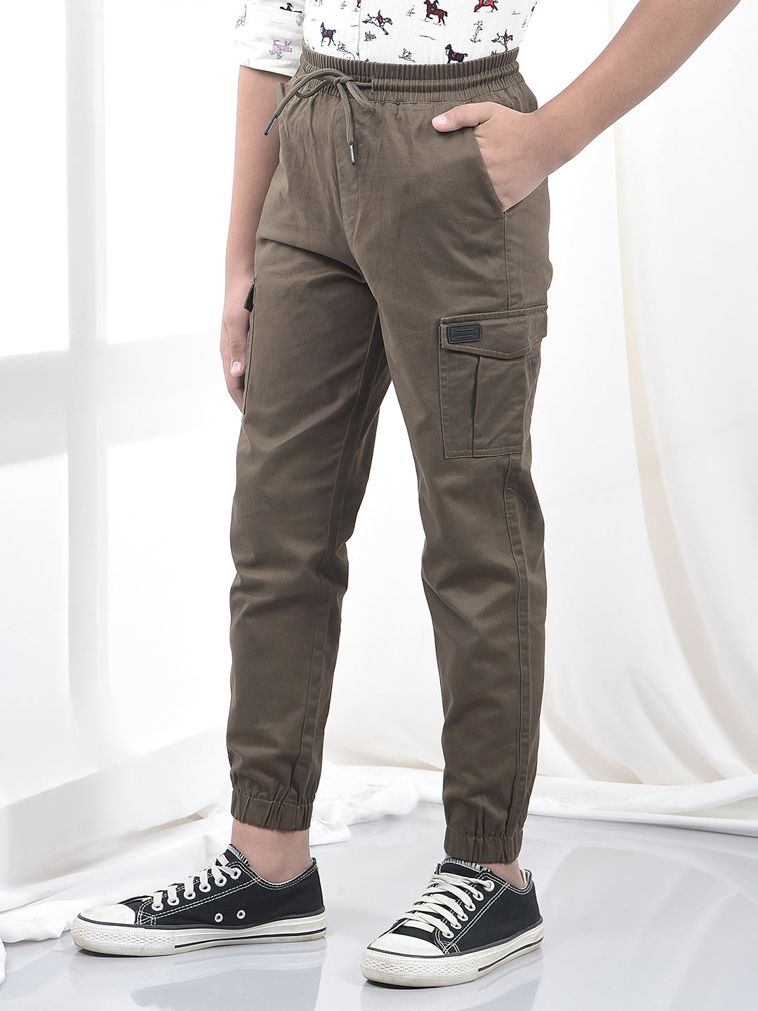 Urban Olive Cargo Joggers