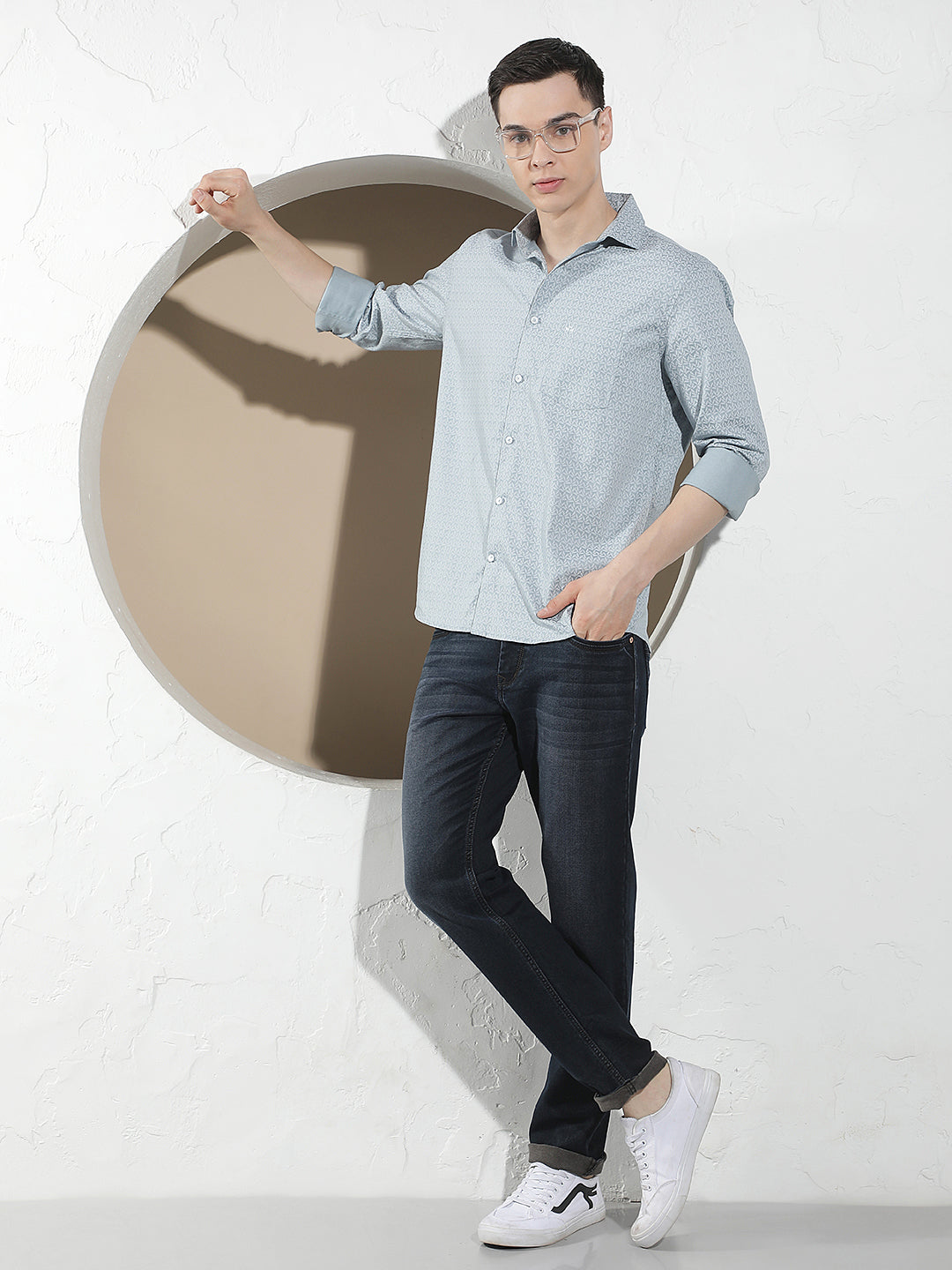 Contemporary Midnight Navy Navy Blue Jeans