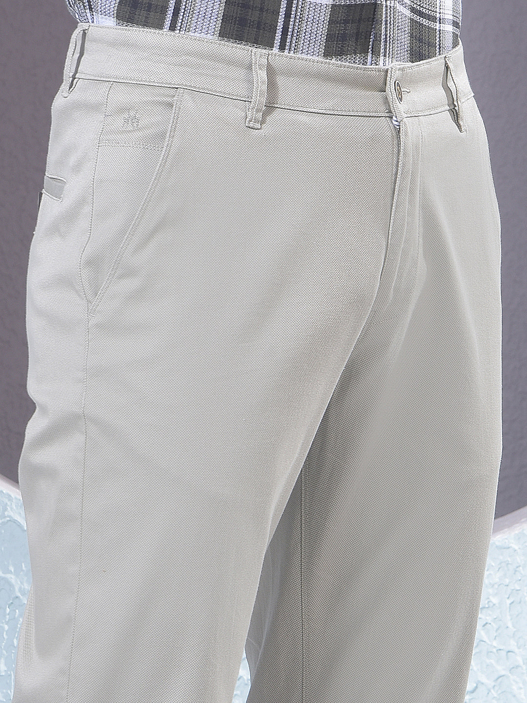 Fresh Green Straight Trousers