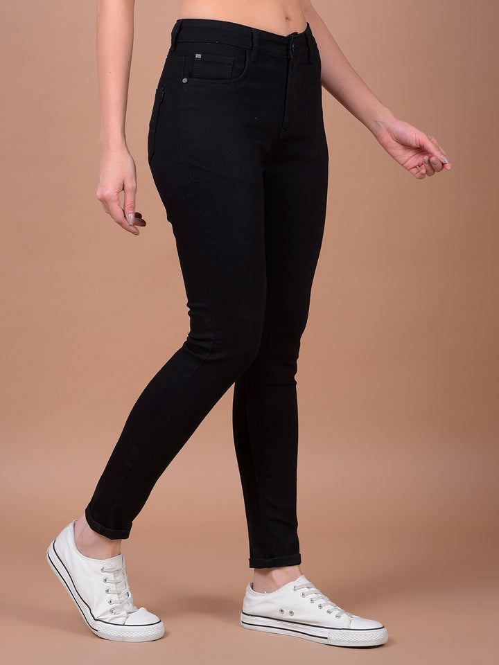 Sculpted Black Skinny Jeans