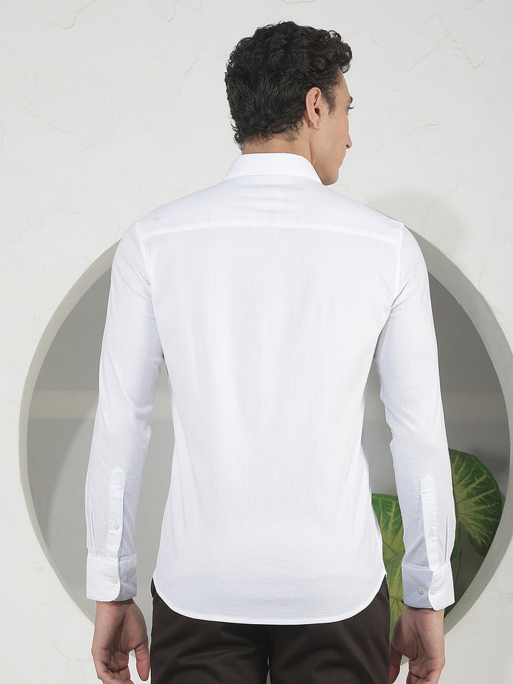 Clean Bright White Shirt