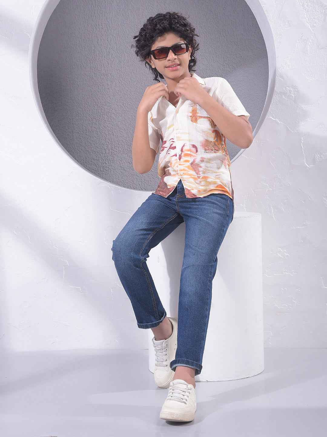 Polished Blue City Jeans