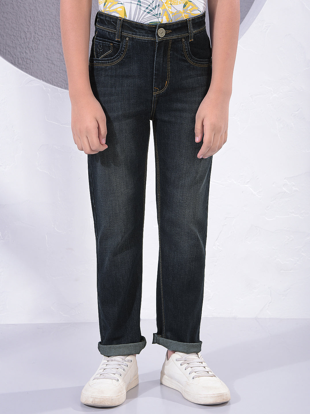 Dark Blue Classic Jeans