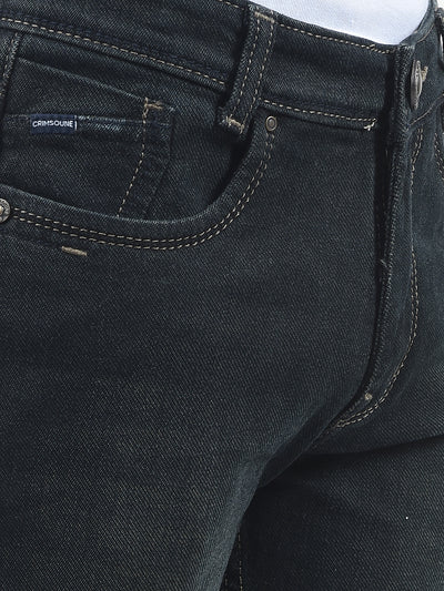 Athleisure Navy Blue Jeans