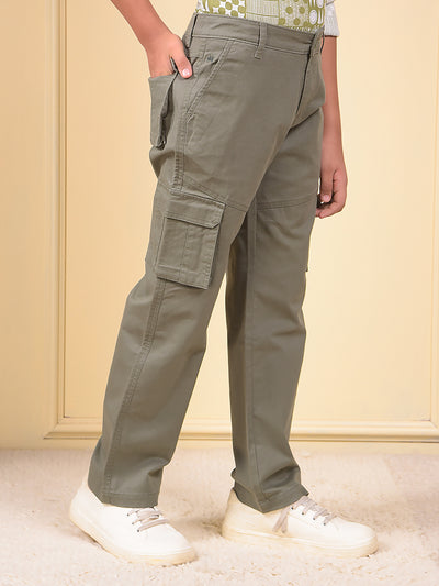 Green Cargo Trousers