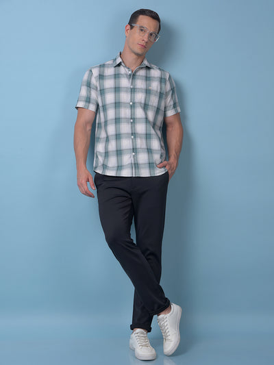 Green Checked Shirt