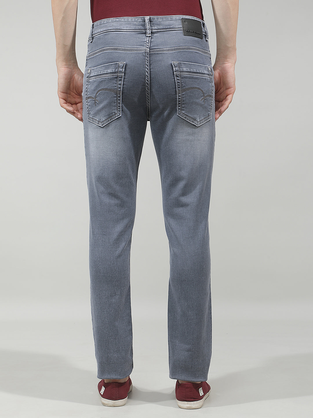 Tailored Heather Grey Jeans