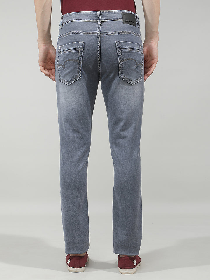 Tailored Heather Grey Jeans
