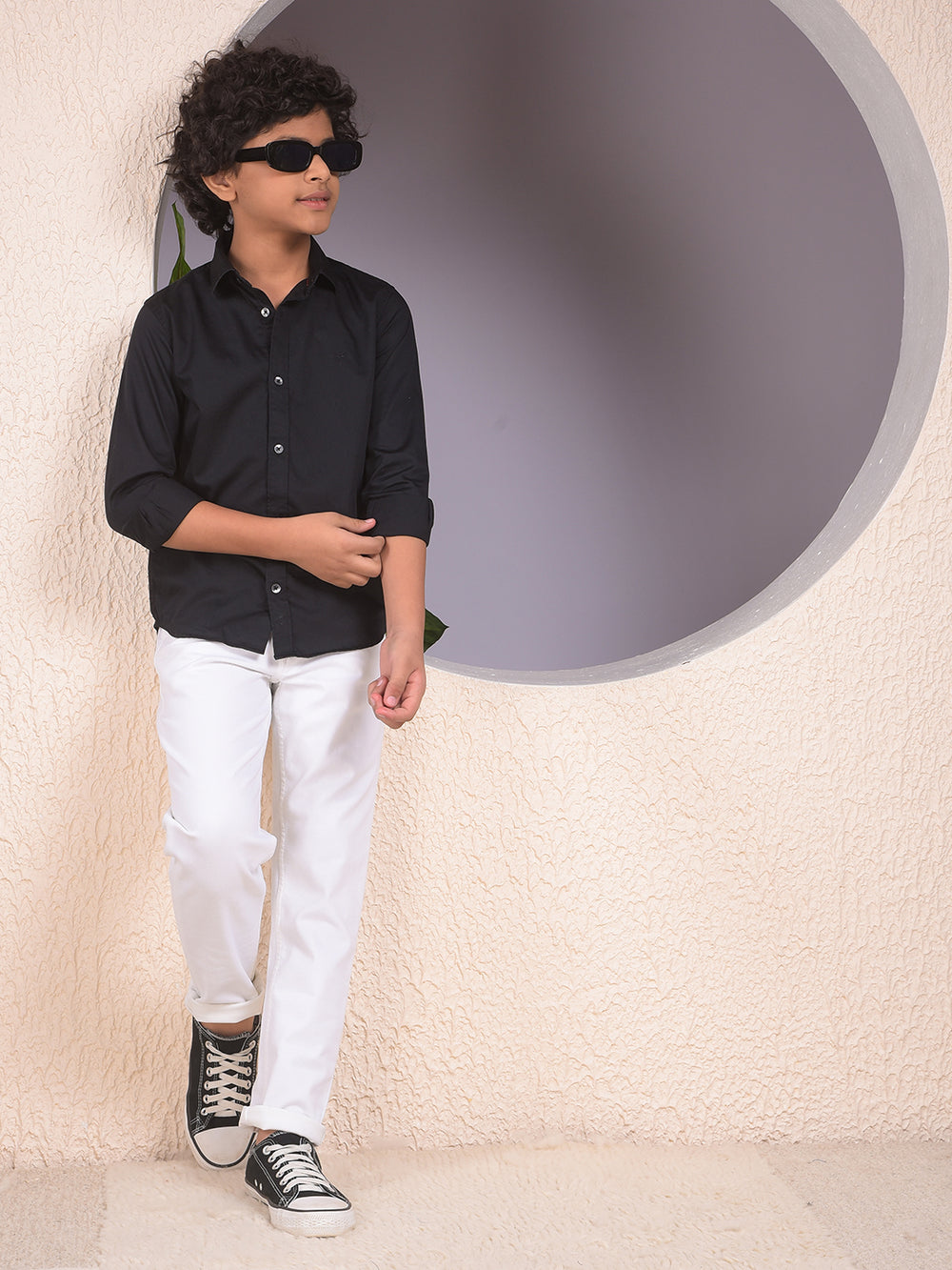 Black 100% Cotton Shirt