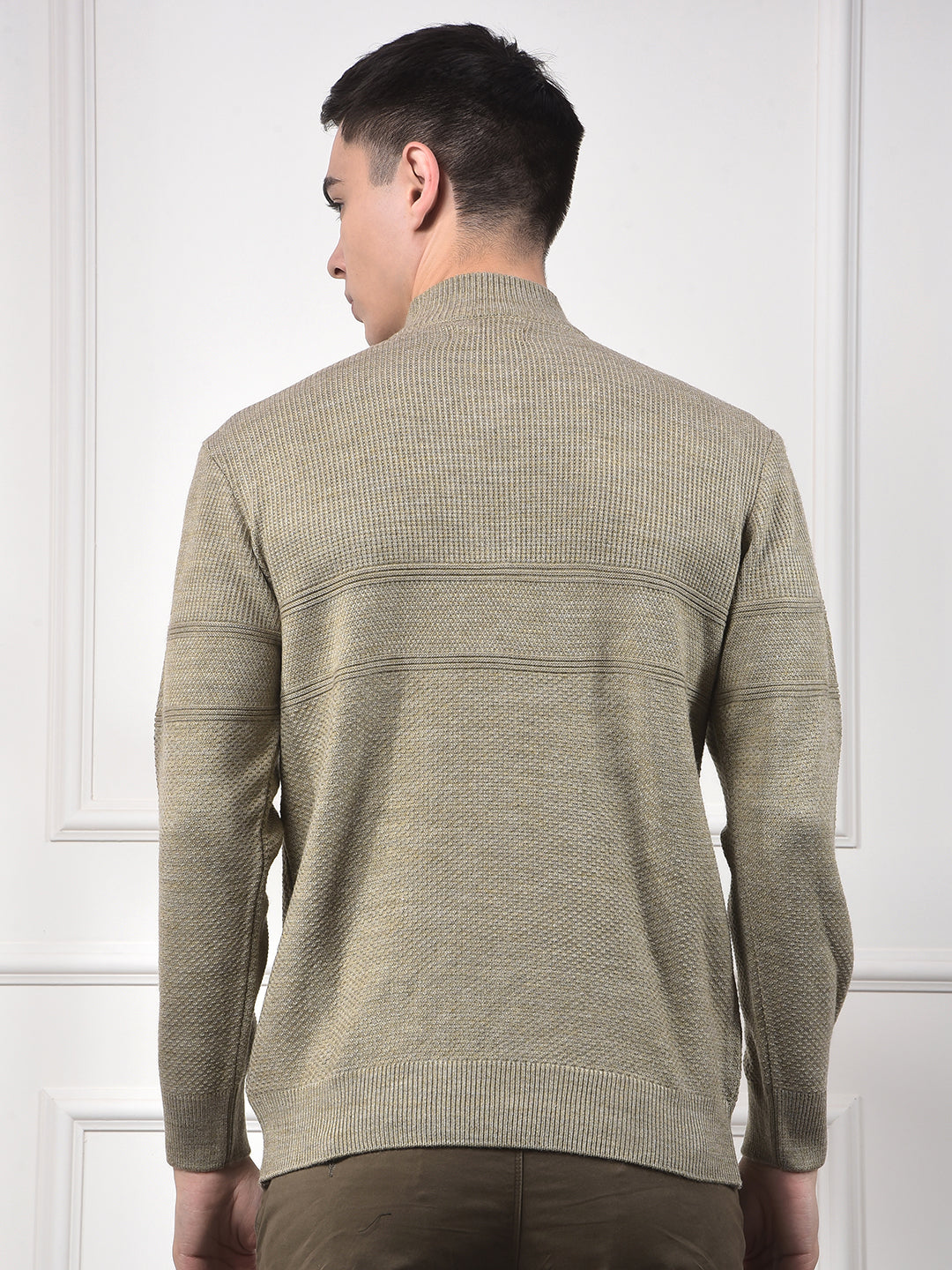Lightweight Beige Knitted Sweater