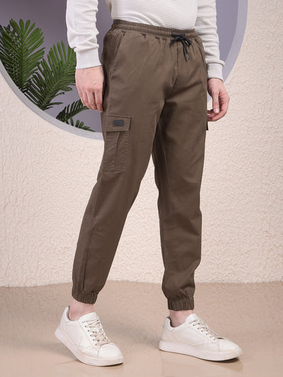 Vivid Olive Cargo Joggers