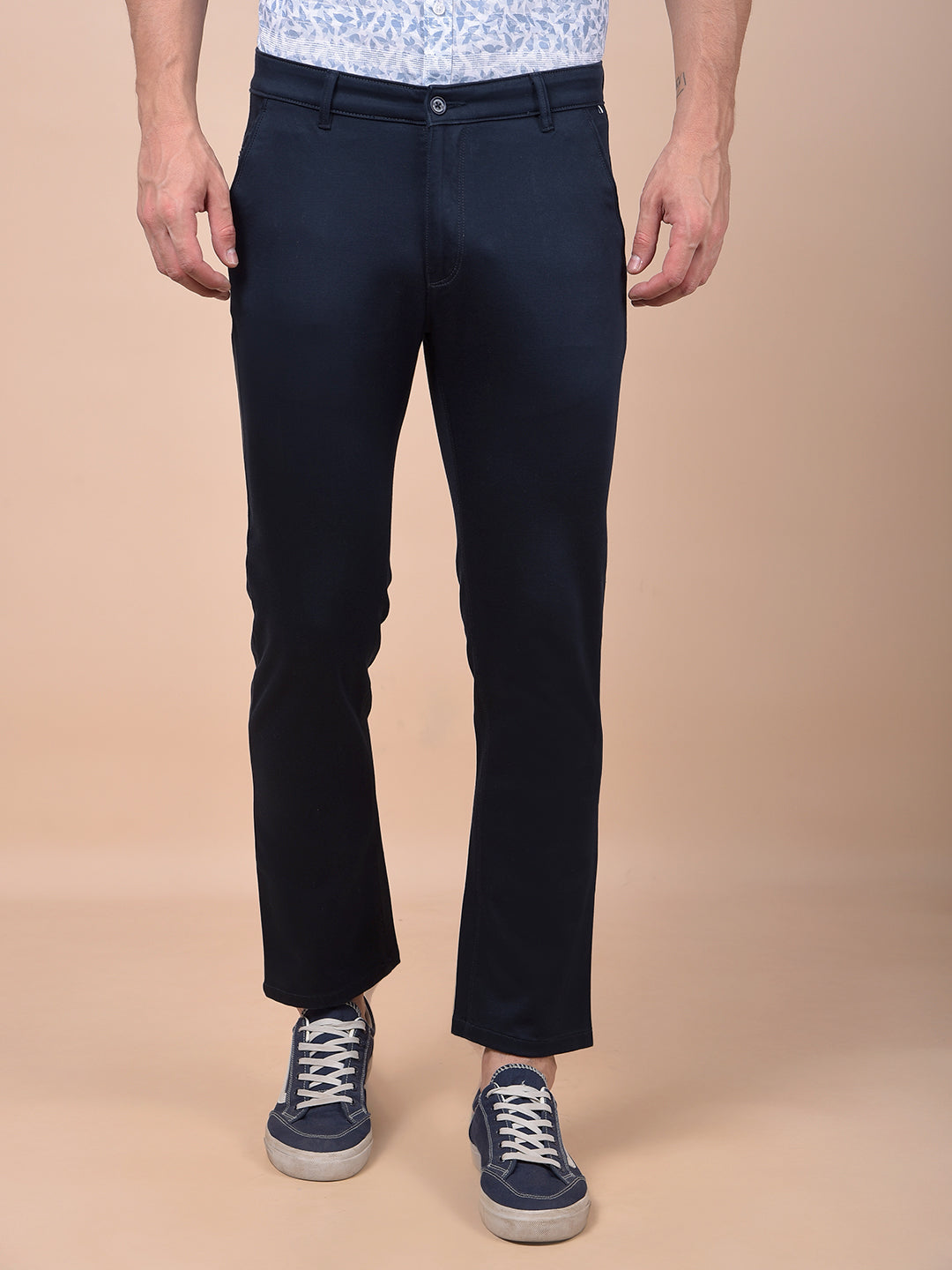 Classique Navy Blue Trousers