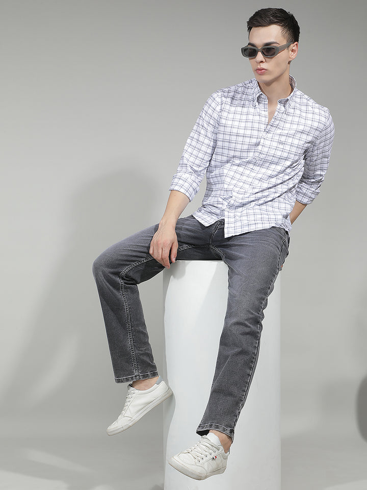 Modern Raven Black Straight Jeans