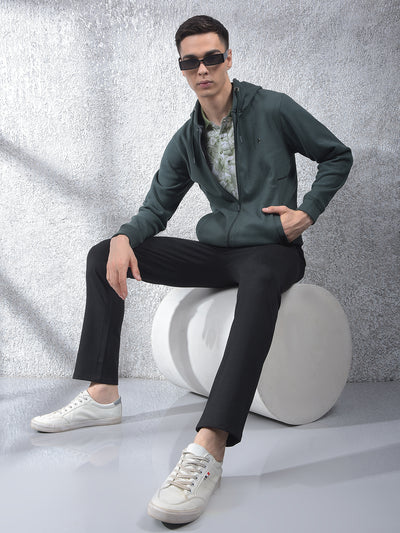 Green Reversible Sweatshirt