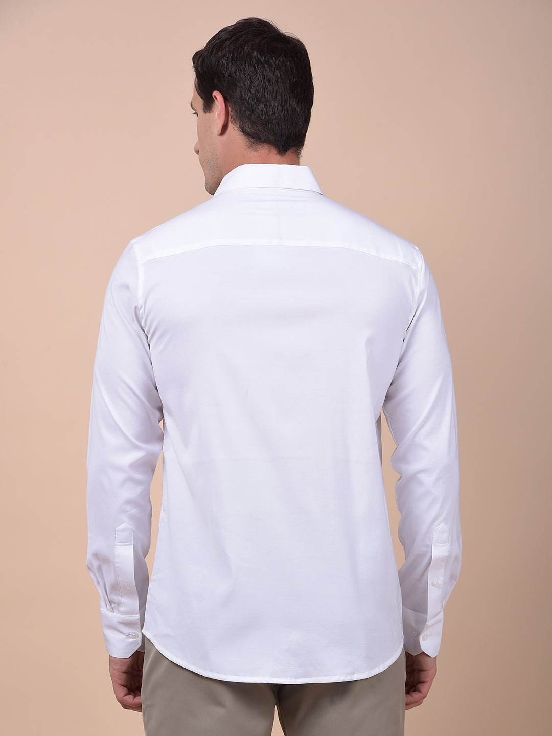 Streamlined White Shirt
