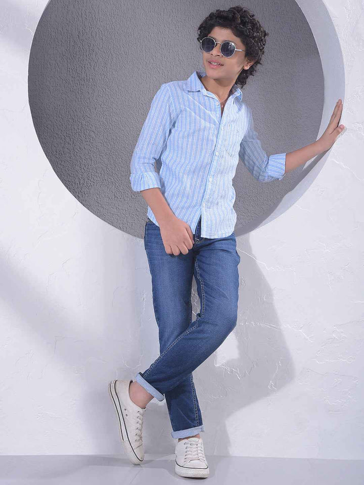 Sleek Indigo Street Jeans