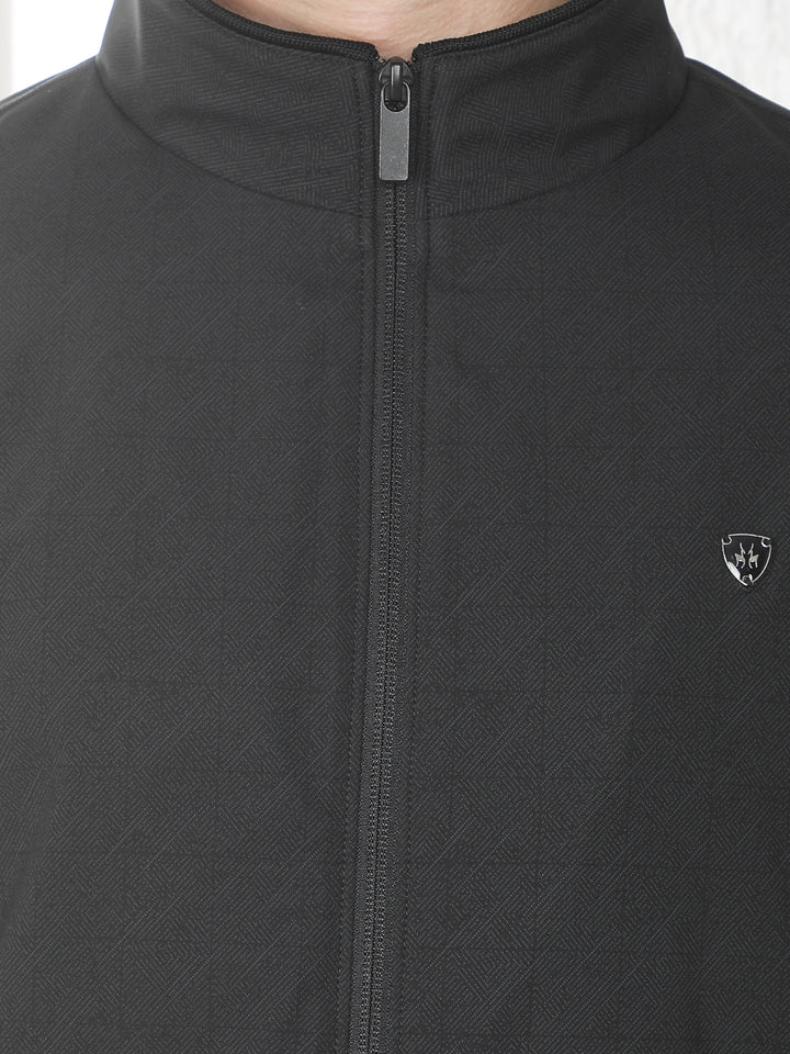 Signature Raven Black Bomber Jacket