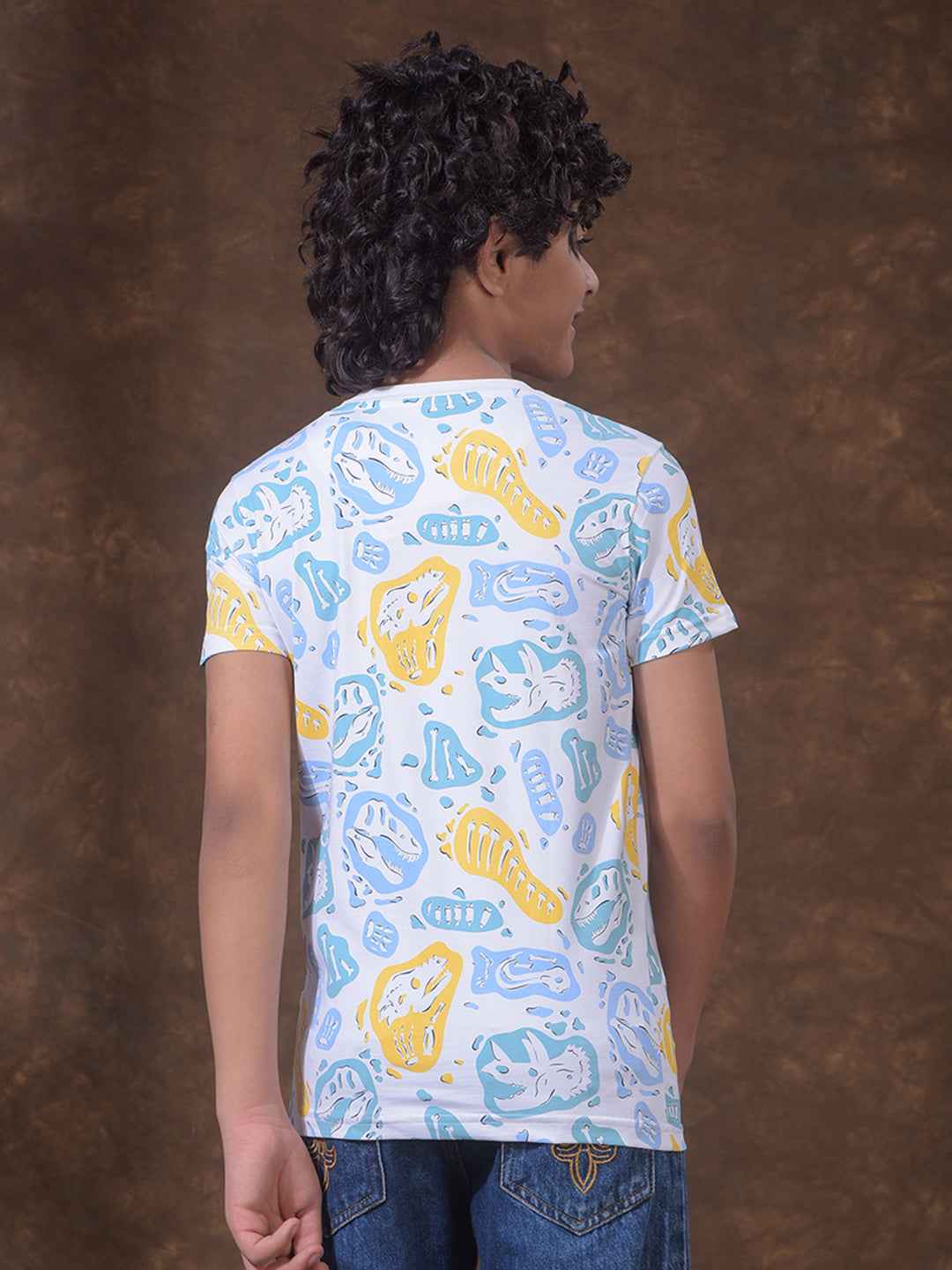 Multi-Color Printed T-Shirt