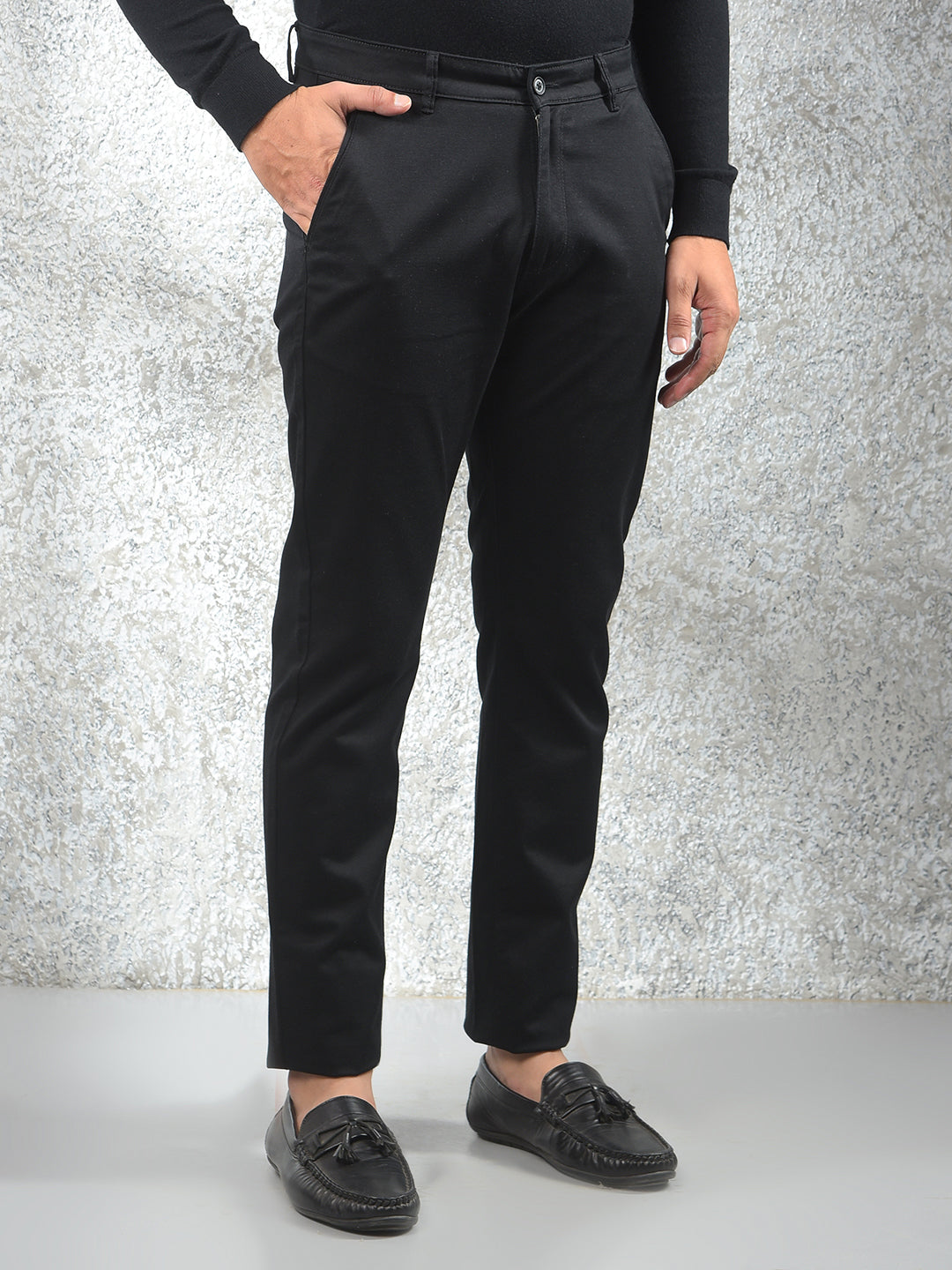 Strong Edge Black Trousers