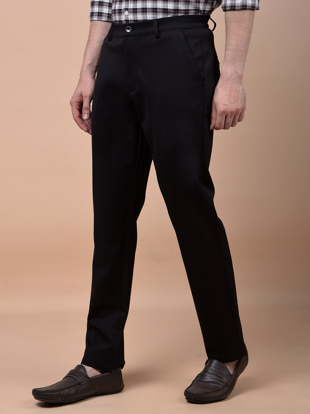 Classique Black Knitted Trousers