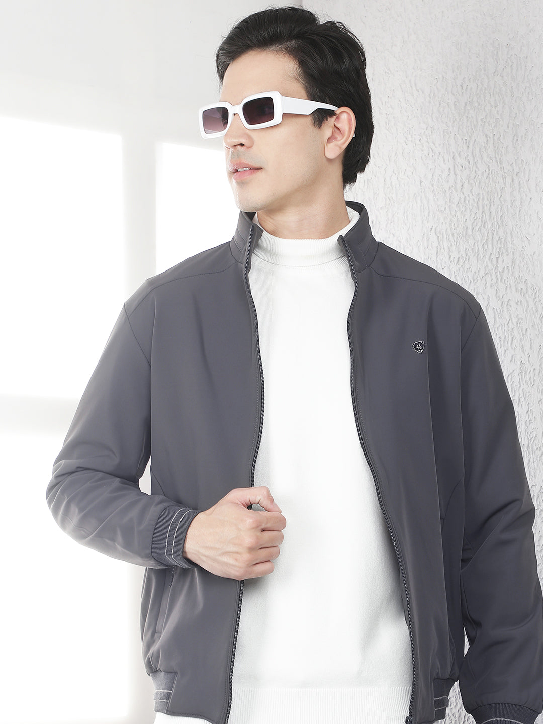 Contemporary Deep Olive Jacket
