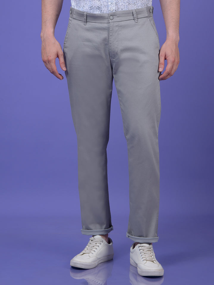 Clean Look Grey Trousers