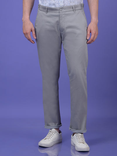 Clean Look Grey Trousers