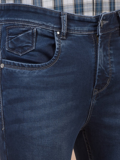 Shadow Blue Skinny Fit Jeans