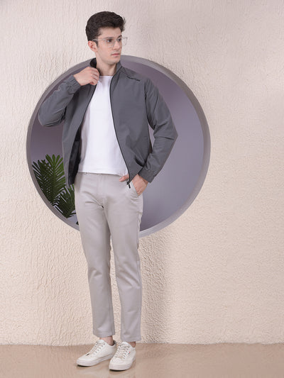 Classic Fit Cotton Trousers