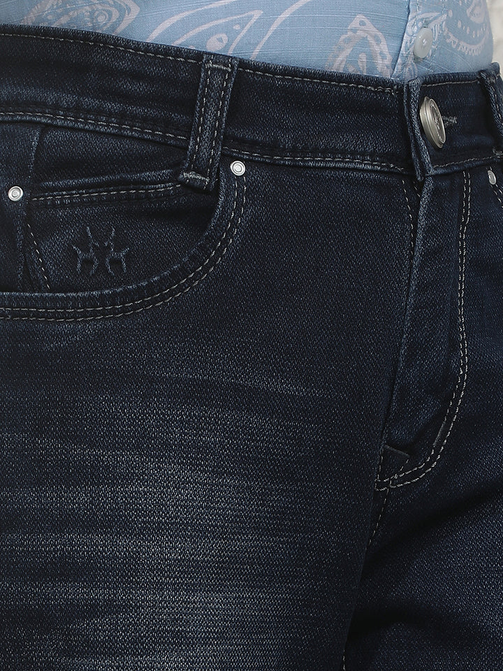 Deep Ocean Blue Jeans