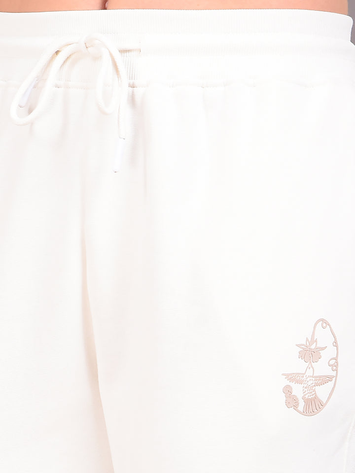 Icy Off White Joggers