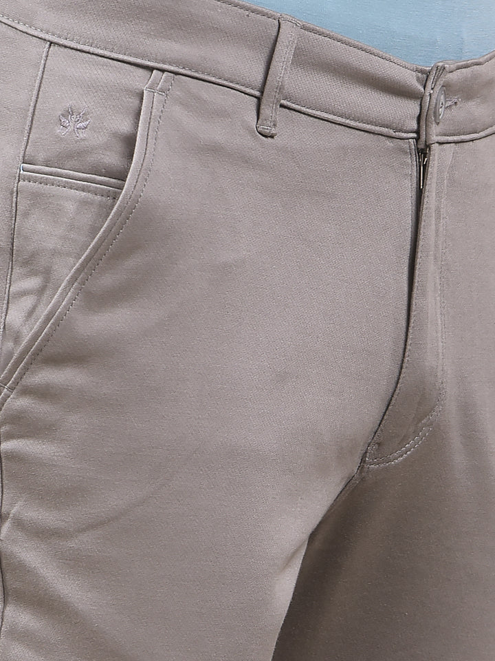 Monochrome Grey Slim Trousers