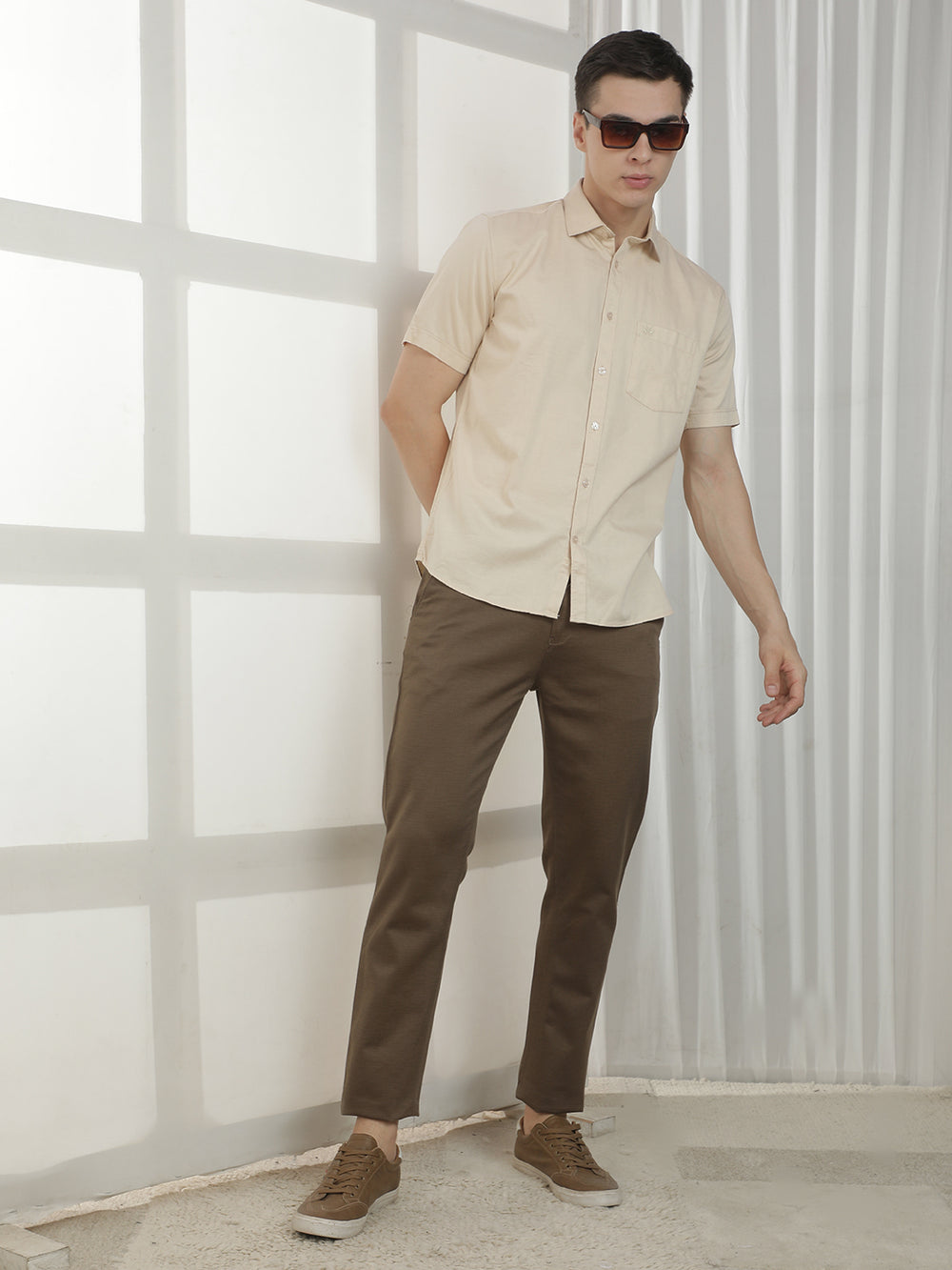 Modern Beige Shirt
