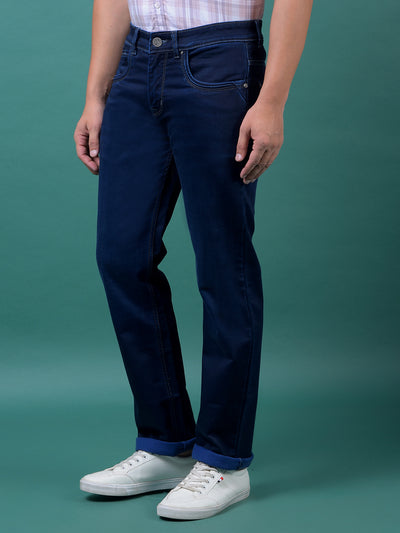 Blue Straight Jeans