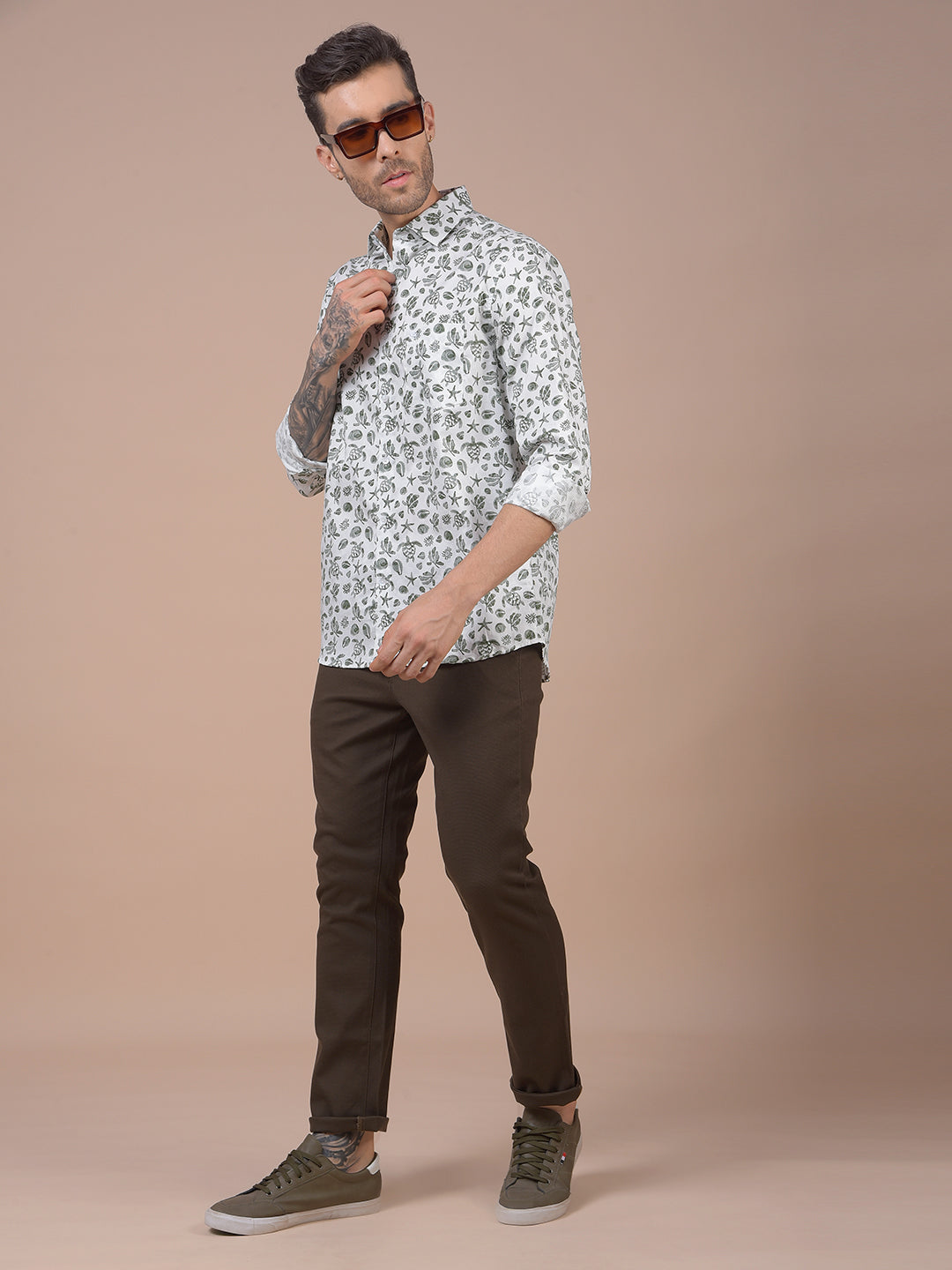 Vivid Brown Trousers