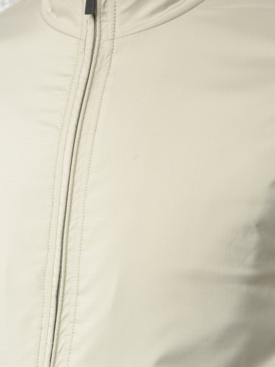 Flexible Beige Puffer Jacket