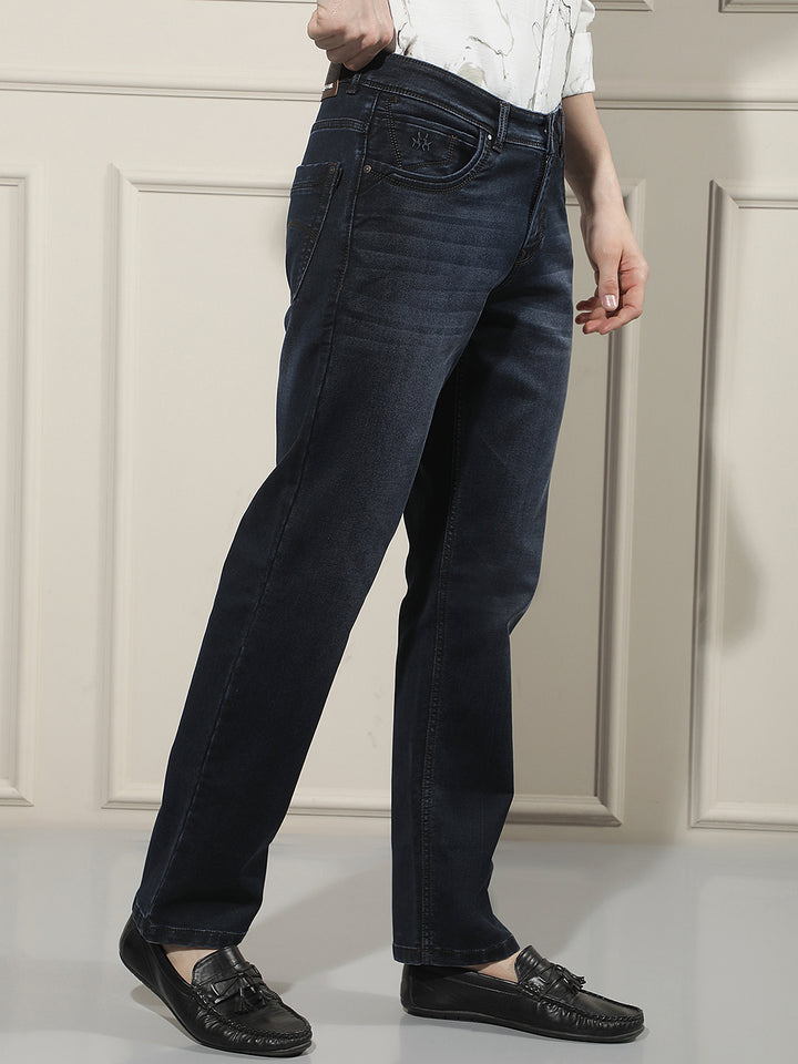 Indigo Blue Straight Jeans