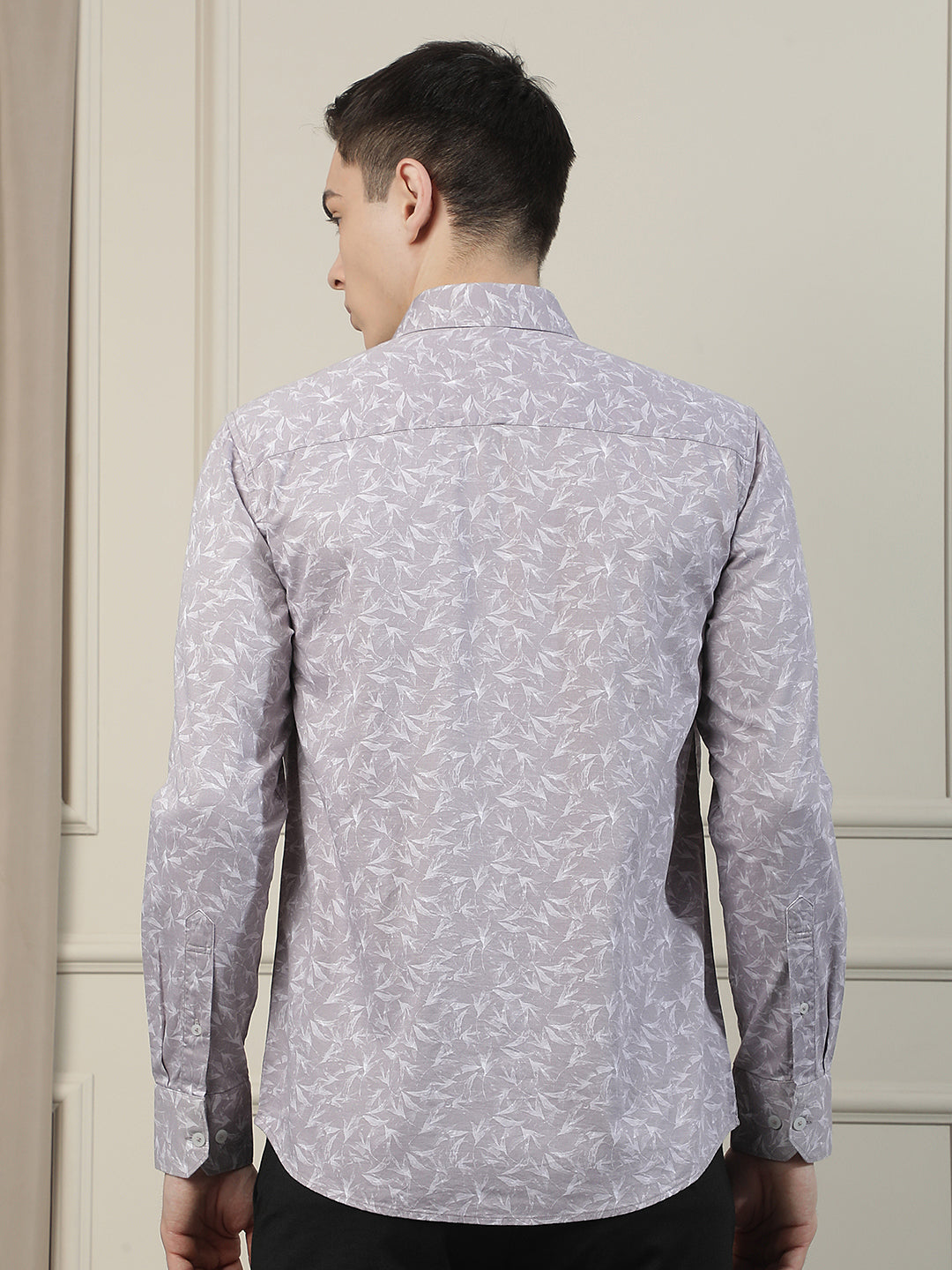 Pink Floral Print Shirt