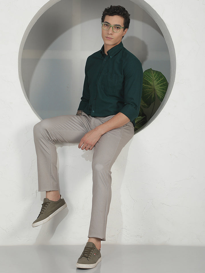 Green 100% Cotton Shirt