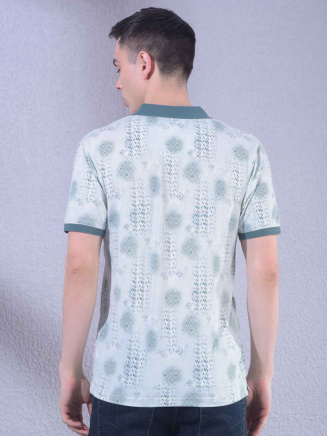 Green Printed T-Shirt