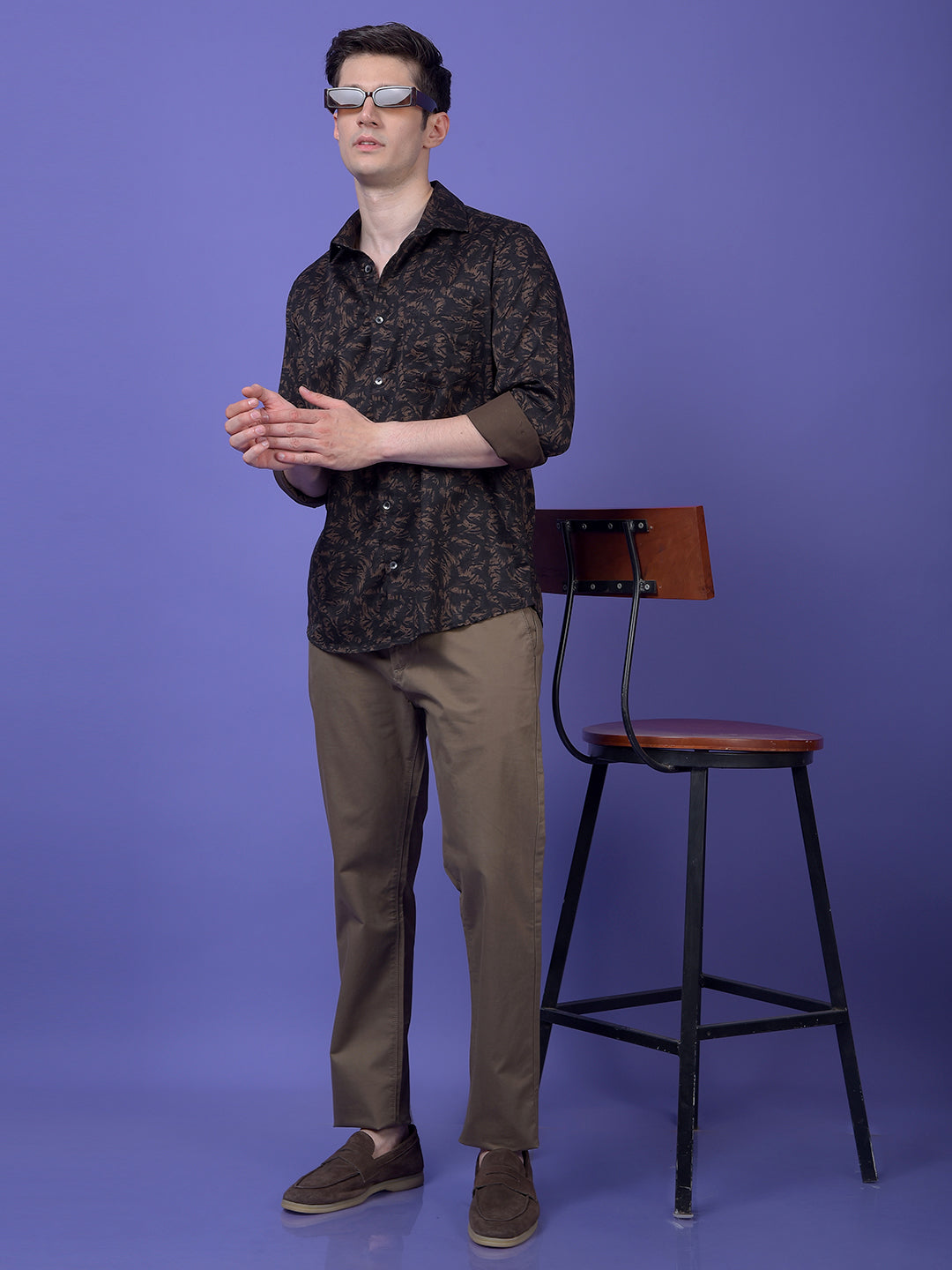 Clean Look Brown Trousers