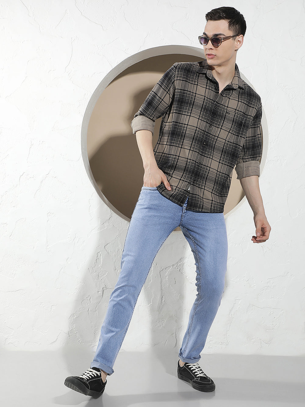 Modern Sky Sapphire Blue Jeans