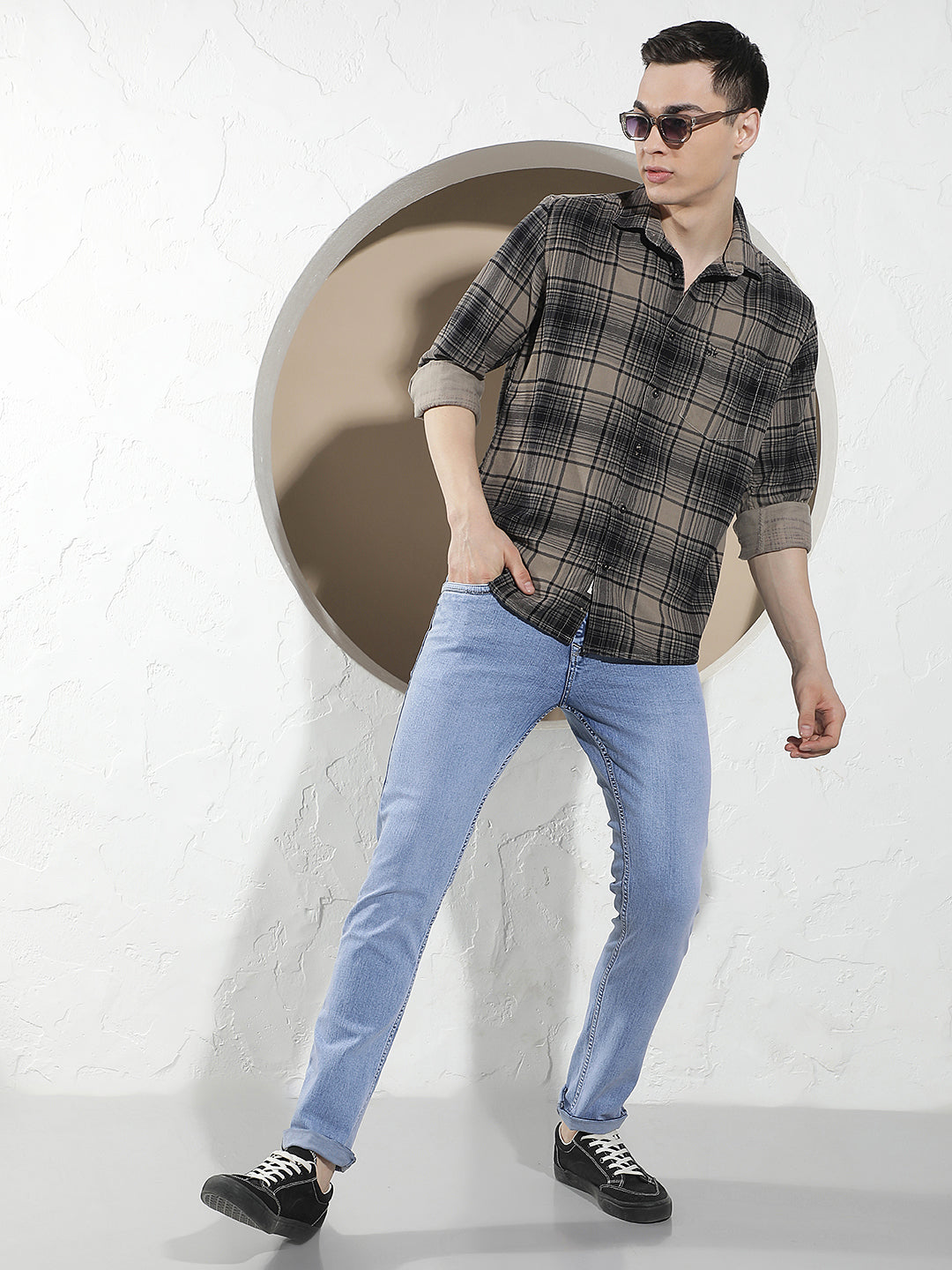 Modern Sky Sapphire Blue Jeans