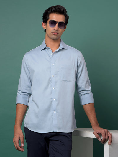 Edgy Blue Shirt