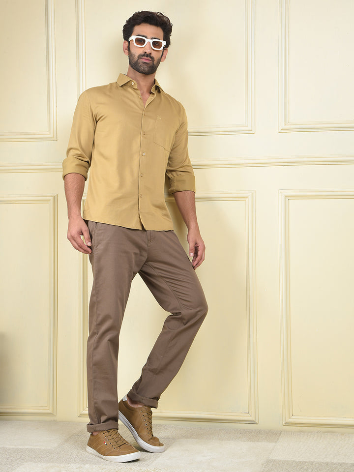 Daily Fit Beige Shirt