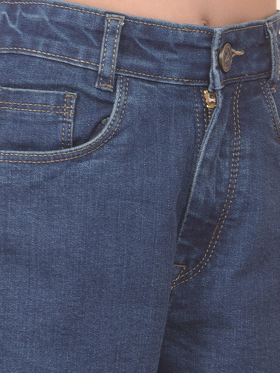 Luxe Blue Hot Pants