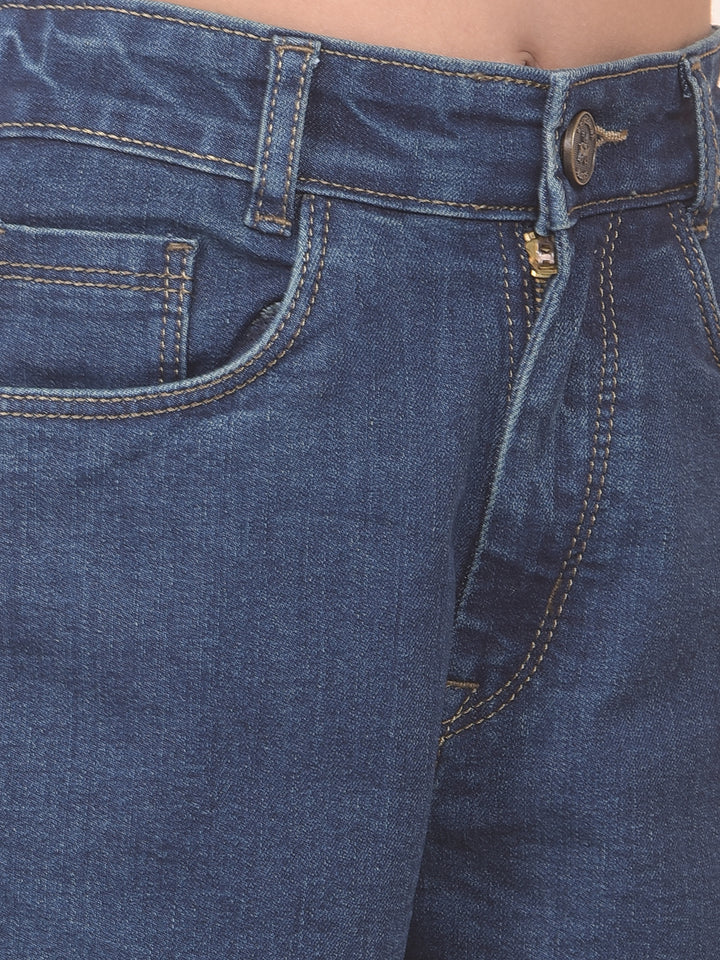 Luxe Blue Hot Pants