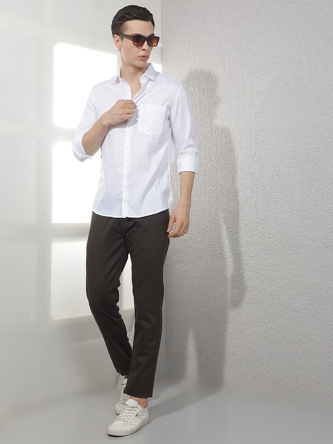 Rich Cocoa Brown Trousers