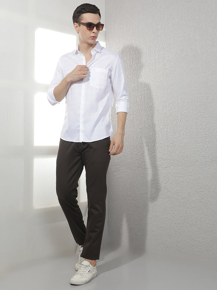 Rich Cocoa Brown Trousers